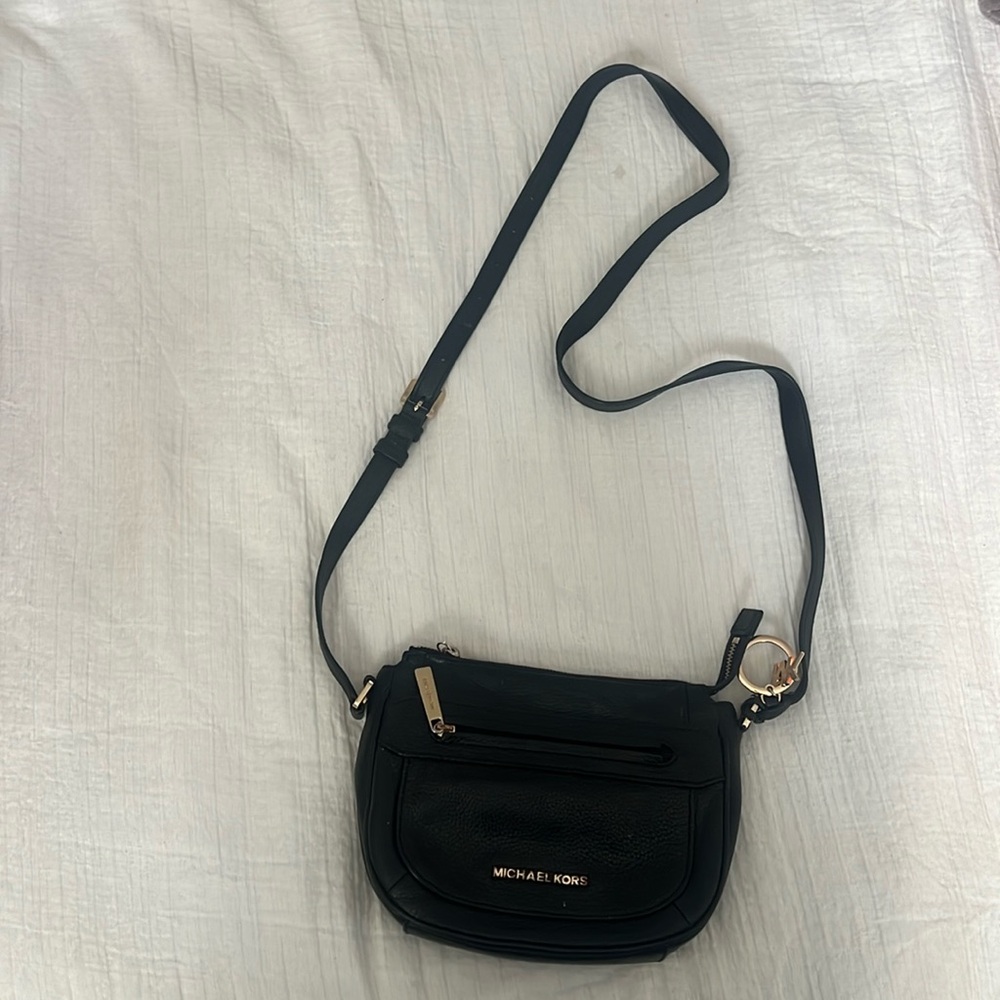Black Michael Kors crossbody purse